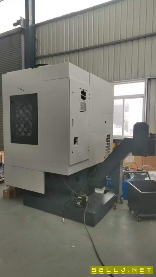 臺灣大僑VL500高速數控立車，發那科0iTFplus系統，12.
