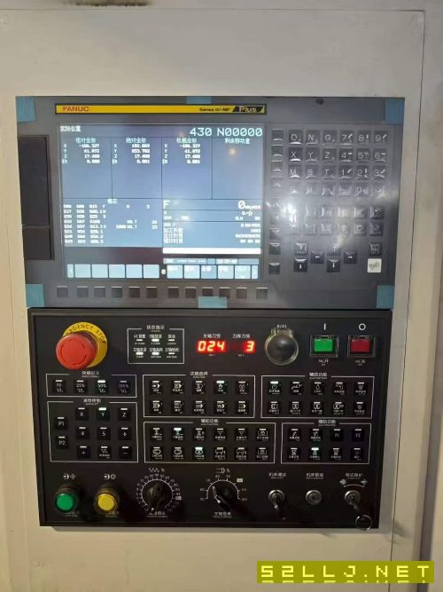 基本全新安裝少用沈陽HMC-80Q單臺臥式加工中心，三軸.
