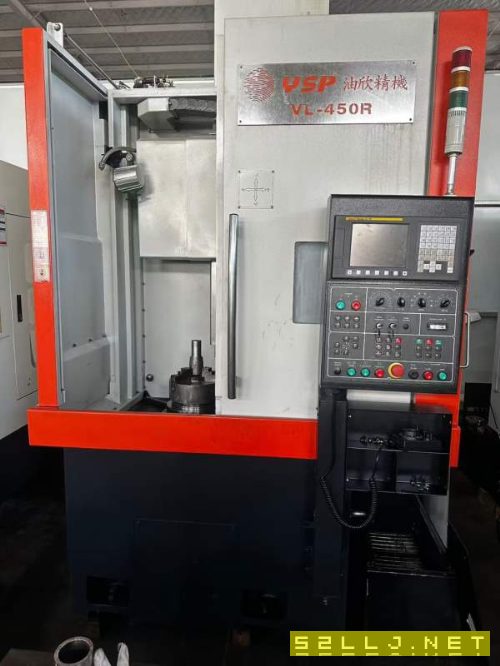 油欣VL-450R數控立式車床加工高度為450mm，回轉直徑55.
