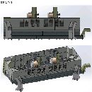哈馳 雙頭機(jī)HZ6500C2W型材加工中心