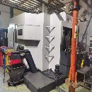 出售:沈陽500雙工作臺臥加，BT50齒輪頭，線軌，發那科系統，40把.