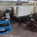 同款兩臺(tái)寶雞7120數(shù)控斜車8寸液壓卡盤帶尾座