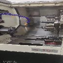 品上精機S106斜軌刀塔機，自用出售，臺灣新代21TA系統.