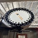 武漢華佑重型1060加工中心，新代21A系統(tǒng)，三軸線.