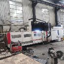臺(tái)灣進(jìn)鴻2215龍門加工中心，兩線一硬，50主軸，帶24把.