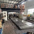 紐威6028龍門，工作臺(tái)6x2米，三軸行程6200x3200x1000，門寬2.8米.
