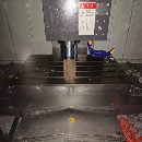 剛剛庫庫2024年4月蘇州正喬1160加工中心，三菱80系統(tǒng).