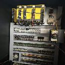 韓國斗山800臥加，HM805。雙工作臺，BT50齒輪頭，三軸.