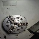 臺灣友佳350L數控車床，10寸億川卡盤，主軸電機15/18..