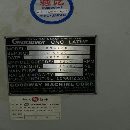 臺灣程泰GS400L數控銑床，21寸卡盤，回轉直徑800，加.