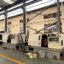大連斜車，發那科系統，回轉直徑500，長度300，帶尾座.