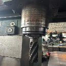 德國數(shù)控龍門工作臺2.5X5米 門高2米安裝在位 帶萬能銑.