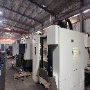 喬峰vh-85立式加工中心，發那科MF系統。
