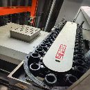 臺灣省原裝瀧鋒光機SK-4025龍門加工中心，兩線一硬導.
