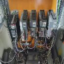 匈牙利500雙工作臺臥加，鑲鋼導軌滾柱滑塊，轉臺一度一分，60把.