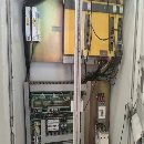 沈陽HTC54100重型數控車床，接電干活，12寸卡盤，加工.