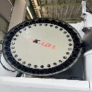 全新安裝未用喬峰JHT-800單臺臥式加工中心，三軸行程X.