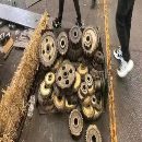 蘇聯滾齒機，3.2米滾齒機，36模卡盤直徑2.8米，加工直.