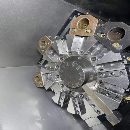 斗山235斜軌數控車床，發那科PIus系統，三千里8寸中空.