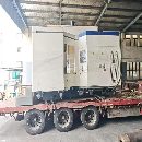 基本全新安裝少用沈陽HMC-80Q單臺臥式加工中心，三軸.